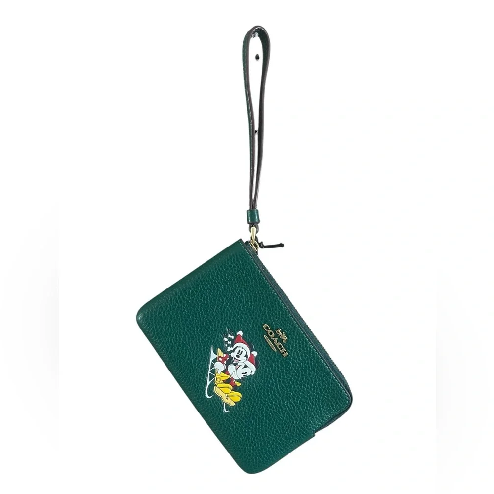 Coach dark green